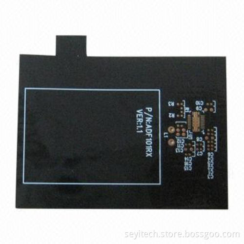 FPCB with 0.15-0.25mm Thickness, Black Solder Mask